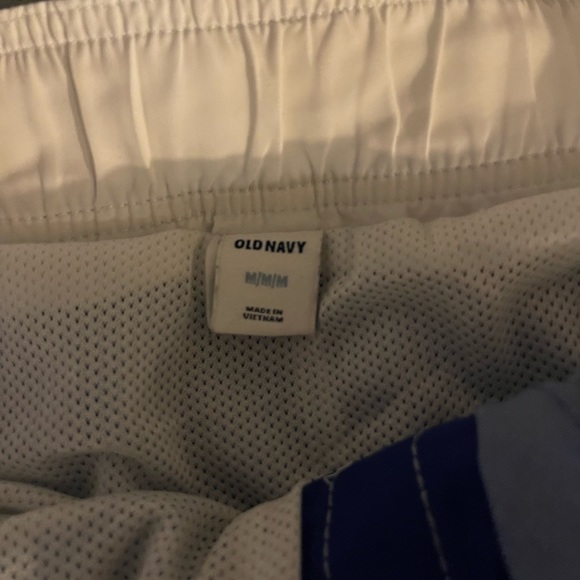 Men’s Old Navy Blue Swim Shorts Size Medium - Picture 3 of 3